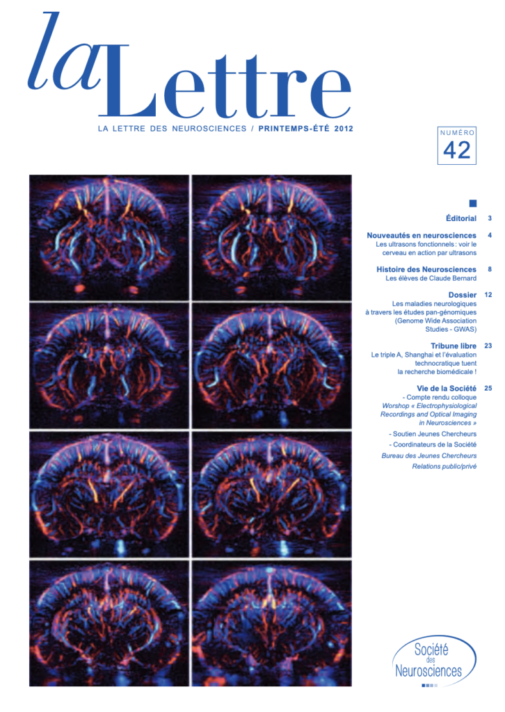 Soci T Des Neurosciences Publication